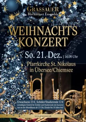 Festliches Weihnachtskonzert in St. Nikolaus "in dulci jubilo"