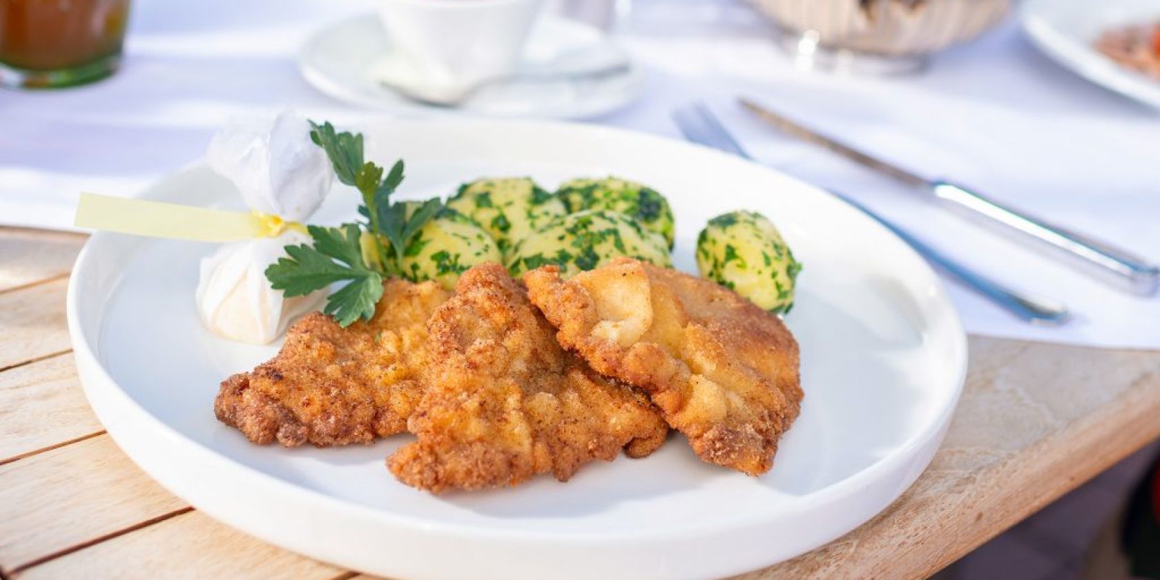 Schnitzel-Liebe, © Landhaus-Tanner, Waging