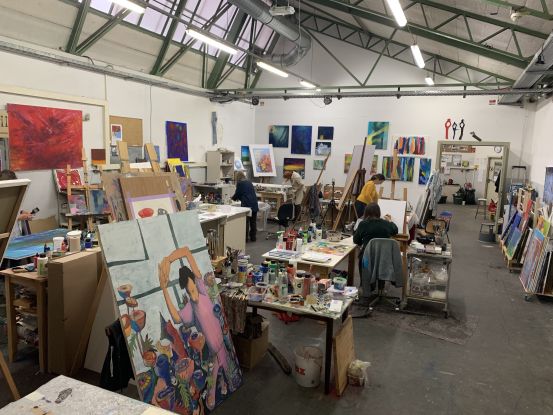 Offenes Atelier, &copy; Helmut Bielenski