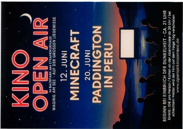 Open Air Kino am See