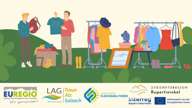 Kleider-, Kinder- und Spielzeugmarkt Taching, &copy; ILE Zukunftsregion Rupertiwinkel