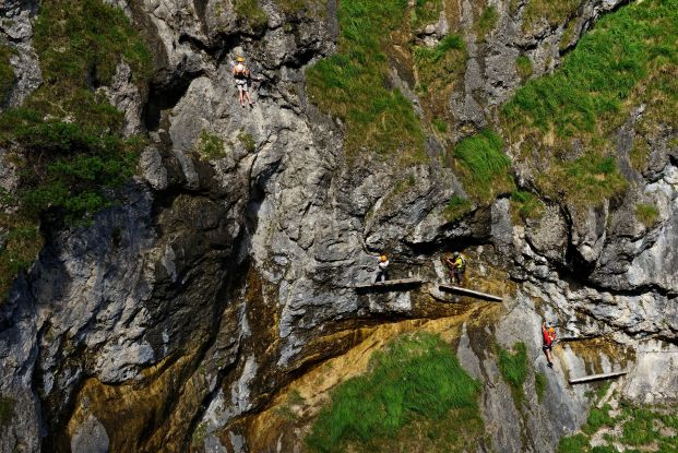 Klettersteig Reit im Winkl, &copy; Eisele Hein