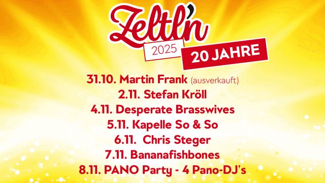 Zeltl'n 2025, © Agentur Wimmer