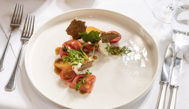 Vegetarisches Bio-Menü, © Landhaus Tanner