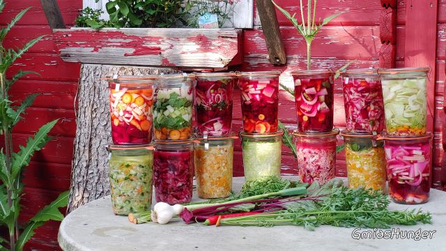 Bio-Gemüse natürlich fermentieren, © Sybille Hunger