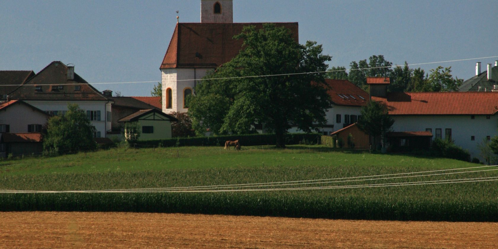 Kirche Ising Mari&auml; Himmelfahrt Sommer Sepp Niederbuchner, &copy; Sepp Niederbuchner