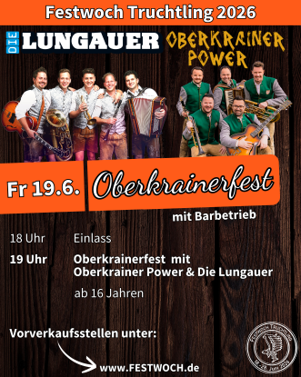 Oberkrainerfest Festwoch Truchtling, &copy; GTEV D'Alztaler Truchtlaching/Festwoch Truchling