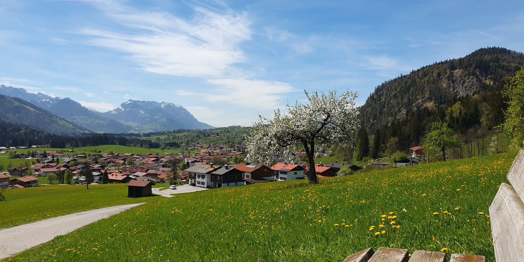 P&ouml;tschbichl im Fr&uuml;hling, &copy; Tourist Information Reit im Winkl - Plafinger