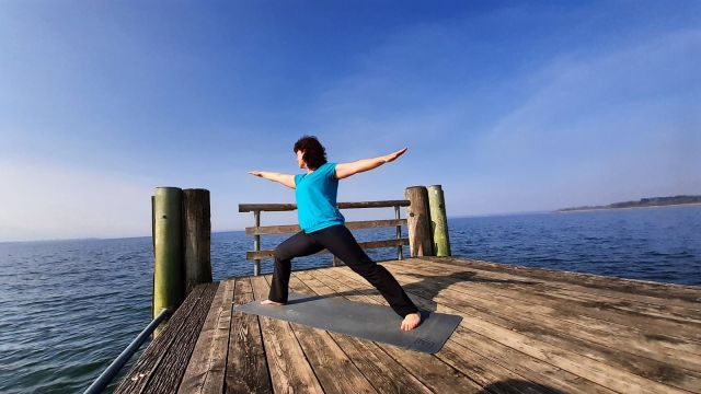 Hatha Yoga mit Uschi Bauer, &copy; Ursula Bauer